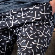 Hockey Lounge Pants -  Sticks and Pucks