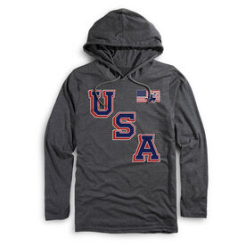 Hockey Lightweight Hoodie - Hockey USA Gold
