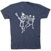 Guys Lacrosse T-Shirt Short Sleeve - Skeleton Offense
