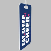 Cheerleading Bag/Luggage Tag - Eat Sleep Cheer