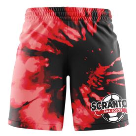 Custom Team Shorts - Soccer Tie-Dye