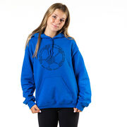 Soccer Hooded Sweatshirt - Soccer Words