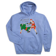 Guys Lacrosse Hooded Sweatshirt - Checking It Twice Lacrosse