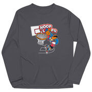 Basketball Long Sleeve Performance Tee - Hoop Loops