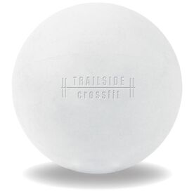 Custom Engraved Logo Trigger Point Massage Therapy Ball (White Ball)