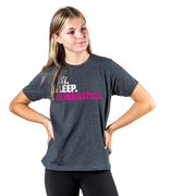 Gymnastics T-Shirt Short Sleeve Eat. Sleep. Gymnastics.