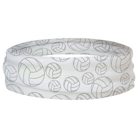 Volleyball Multifunctional Headwear - Tossed Ball Pattern RokBAND