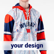 Custom Team Hattrick Hoodie - Hockey