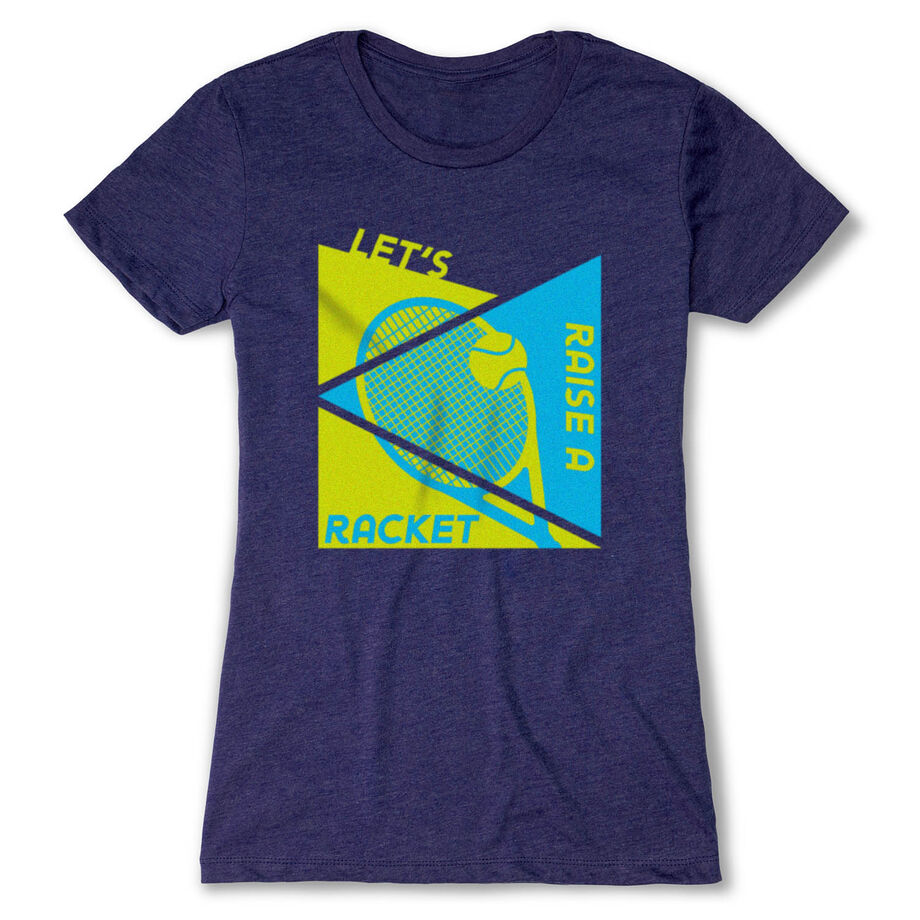 Tennis Women's Everyday Tee - Let's Raise A Racket