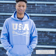 Guys Lacrosse Hooded Sweatshirt - USA Lacrosse