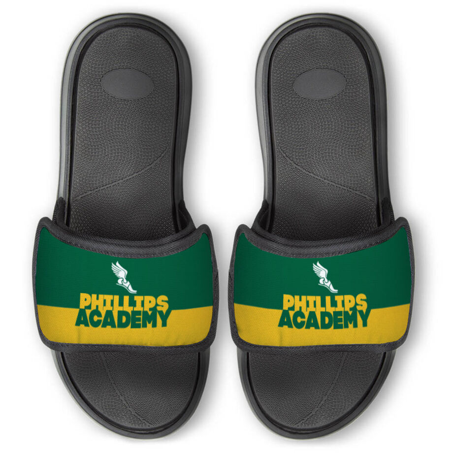 Track & Field Repwell&reg; Slide Sandals - Team Name Colorblock