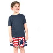 Football Beckett&trade; Shorts - Patriotic