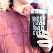 Soccer 20 oz. Double Insulated Tumbler - Best Dad Ever