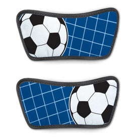 Soccer Repwell&reg; Sandal Straps - Ball Reflected [Blue/Womens 6.5 / Youth Size 5] - SS
