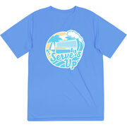 Volleyball Short Sleeve Performance Tee - Serve's Up
