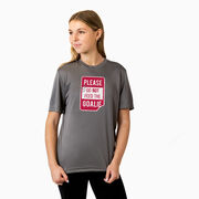 Short Sleeve Performance Tee - Don’t Feed The Goalie