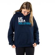 Volleyball Hooded Sweatshirt - Eat. Sleep. Volleyball.