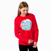 Volleyball Long Sleeve Performance Tee - Serve's Up