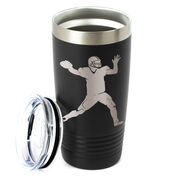 Football 20 oz. Double Insulated Tumbler - Quarterback