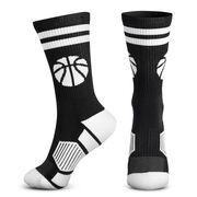Basketball Woven Mid-Calf Sock Set - Alley-Oop