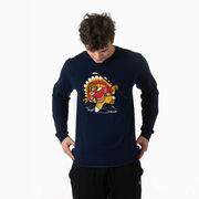 Hockey T-Shirt Long Sleeve - Cage Free Turkey Celly