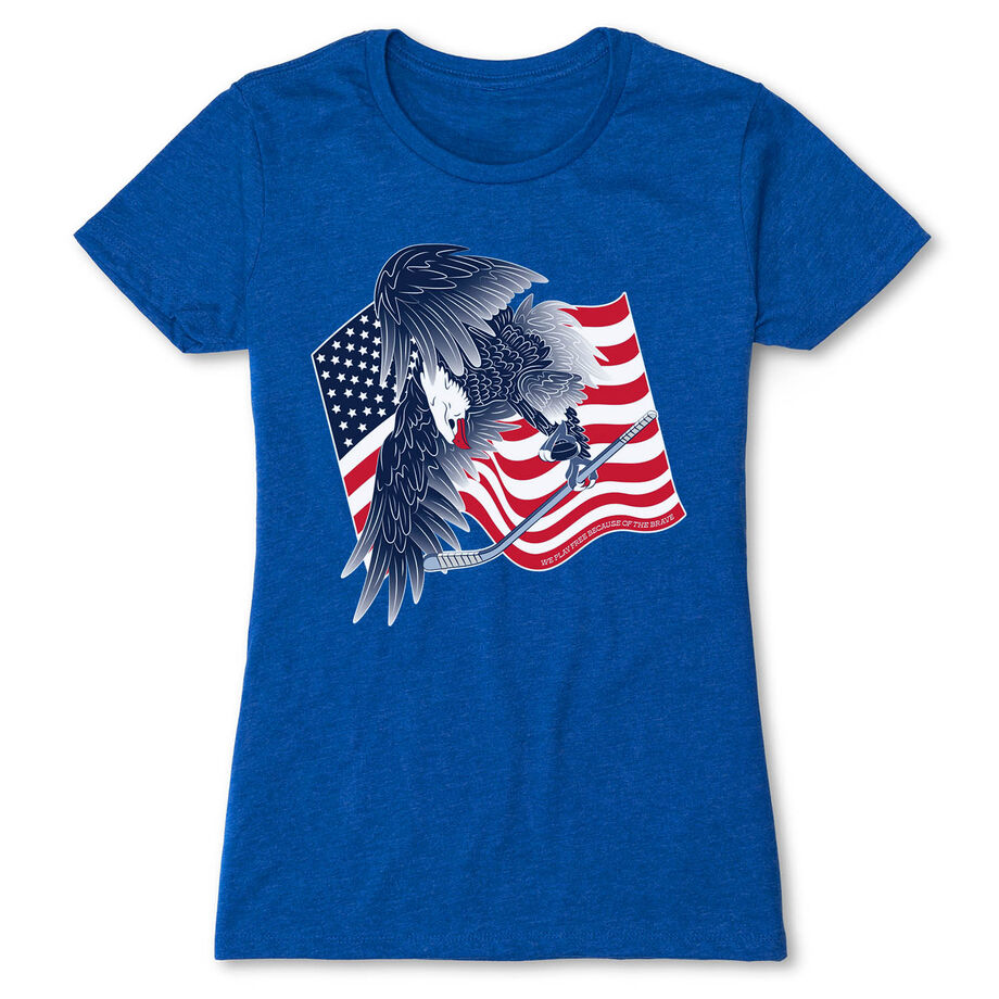 Hockey Women's Everyday Tee - Hockey Eagle