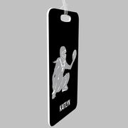 Softball Bag/Luggage Tag - Personalized Softball Catcher