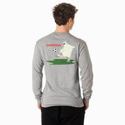 Soccer Tshirt Long Sleeve - Soccer Ghoul (Back Design)