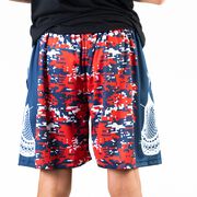 Lacrosse Beckett™ Shorts - Patriotic Digital Camo