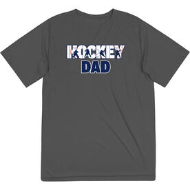Hockey Short Sleeve Performance Tee - Hockey Dad Life