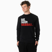 Baseball Tshirt Long Sleeve - Eat. Sleep. Baseball