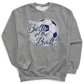 Soccer Crewneck Sweatshirt - Belle Of The Ball