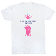 Cheerleading Short Sleeve T-Shirt - That's Cute