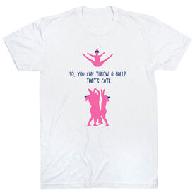 Cheerleading Short Sleeve T-Shirt - That's Cute