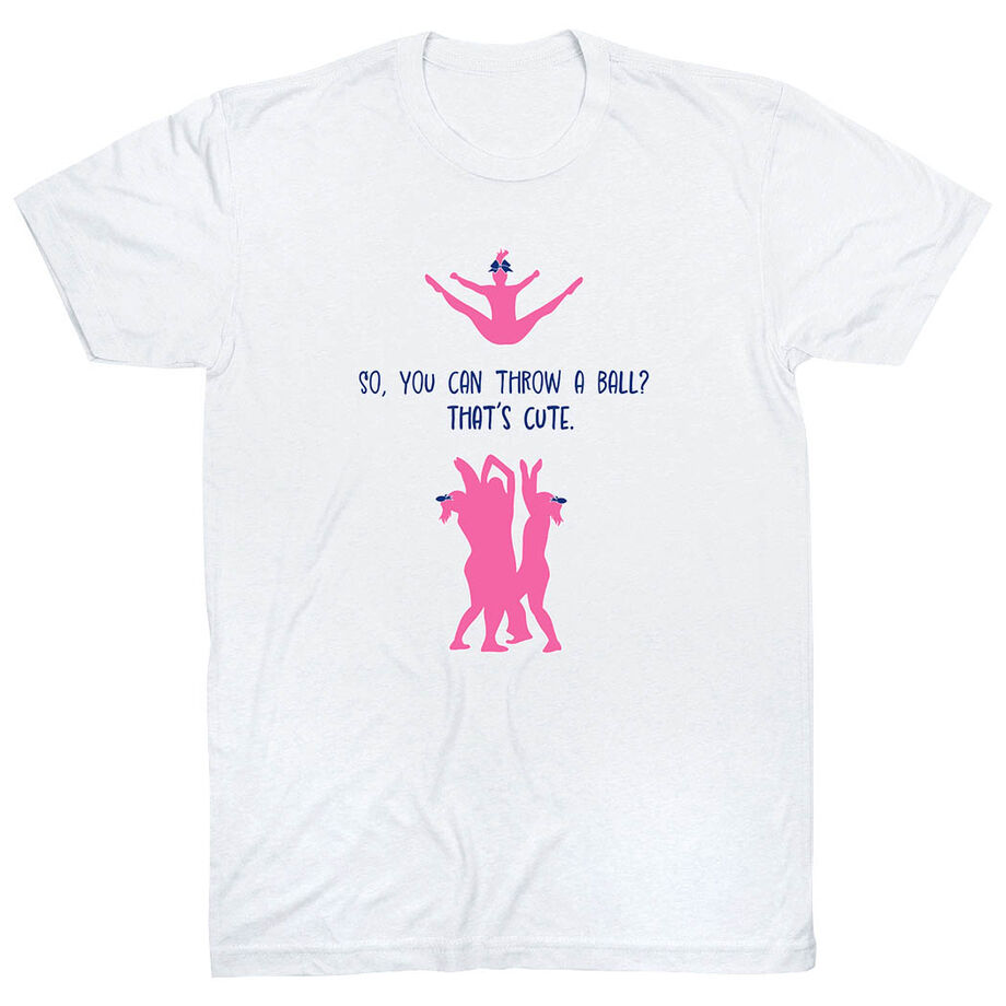 Cheerleading Short Sleeve T-Shirt - That's Cute
