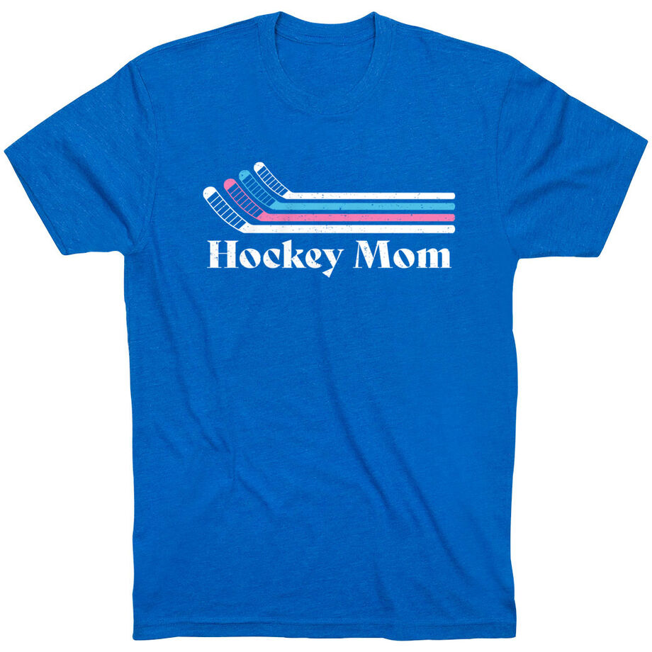 Hockey Short Sleeve T-Shirt - Hockey Mom Sticks