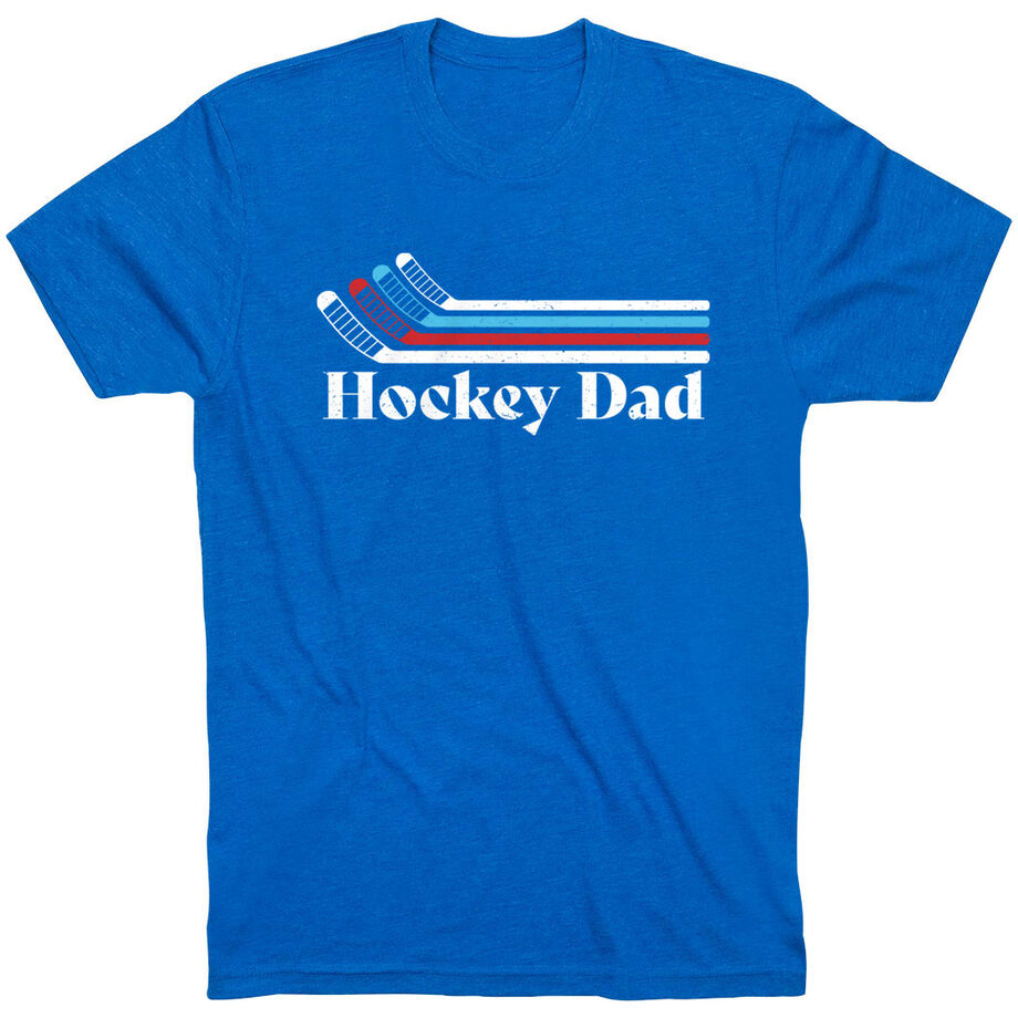 Hockey Short Sleeve T-Shirt - Hockey Dad Sticks