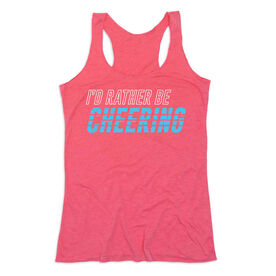 Cheerleading Women's Everyday Tank Top - I'd Rather Be Cheering