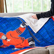 Hockey Premium Blanket - Dangle Snipe Celly