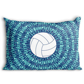 Volleyball Pillowcase - Bump Set Spike Repeat