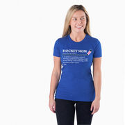Hockey Women's Everyday Tee - Hockey Mom Definition
