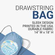Volleyball Drawstring Backpack - Serve's Up