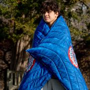 Guys Lacrosse Gameday Puffle Blanket - Play Lacrosse