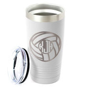 Volleyball 20 oz. Double Insulated Tumbler - Monogram Ball