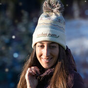 Hockey Knit Hat - Hockey Mom Fair Isle