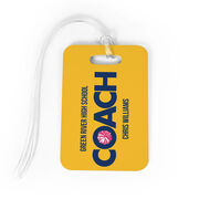 Cheerleading Bag/Luggage Tag - Personalized Coach