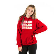 Cheerleading Hooded Sweatshirt - Retro Cheer