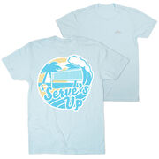 Volleyball Short Sleeve T-Shirt - Serve's Up (Back Design)
