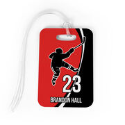 Hockey Bag/Luggage Tag - Personalized Hockey Slap Shot