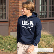 Baseball Hooded Sweatshirt - USA Baseball